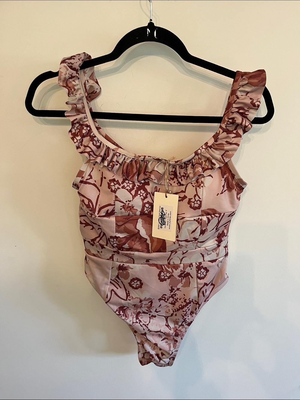 Mia Joy Swim Evie in Neutral Floral